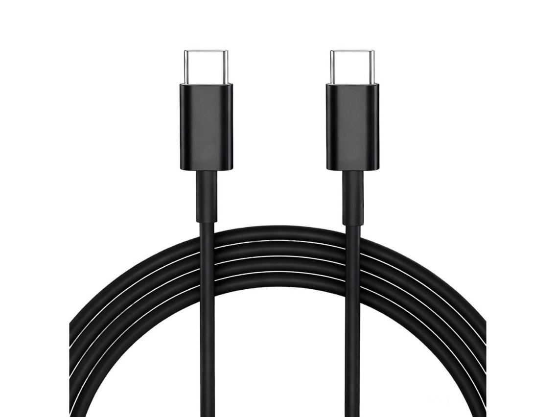Cargador de pared Tech-Protect NCA45W-GAN de 2 puertos y 45 W con cable USB-C - Negro