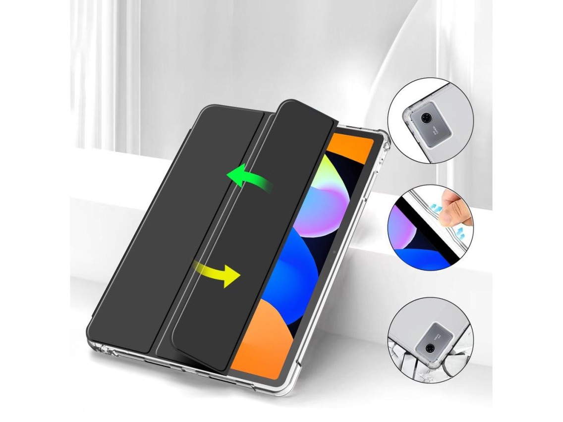 Funda híbrida Tech-Protect SC Pen para Lenovo Idea Tab 11.0 TB-336 (negro)