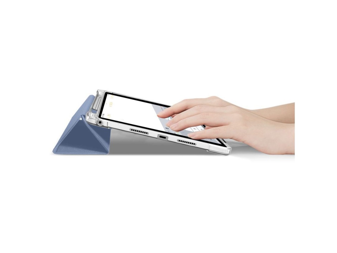 Capa híbrida Tech-Protect SC Pen para Lenovo Idea Tab 11.0 TB-336 - Azul