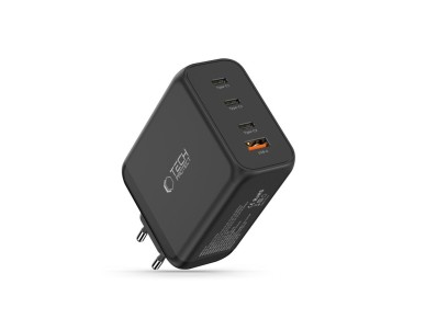 Tech-Protect NC200W-GaN 4-Port 200W Wall Charger - Black