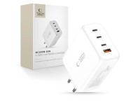 Carregador de parede Tech-Protect NC200W-GaN de 4 portas e 200 W - Branco Carregador de parede Tech-Protect NC200W-GaN de 4 portas e 200 W - Branco