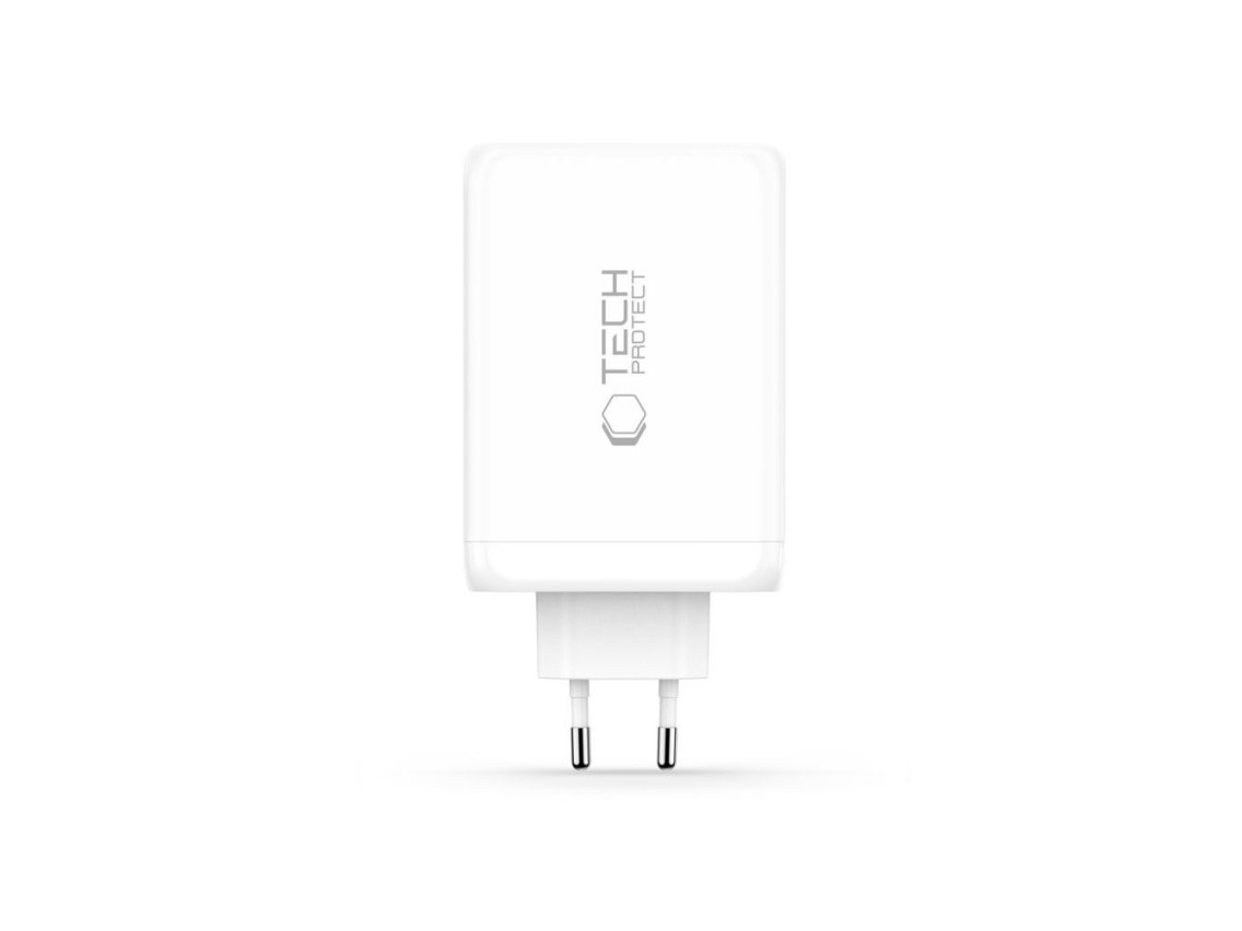 Tech-Protect NC240W-GaN 4-Port 240W Wall Charger - White