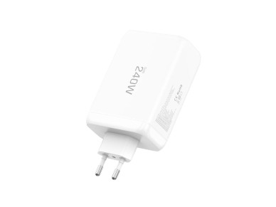 Tech-Protect NC240W-GaN 4-Port 240W Wall Charger - White Tech-Protect NC240W-GaN 4-Port 240W Wall Charger - White