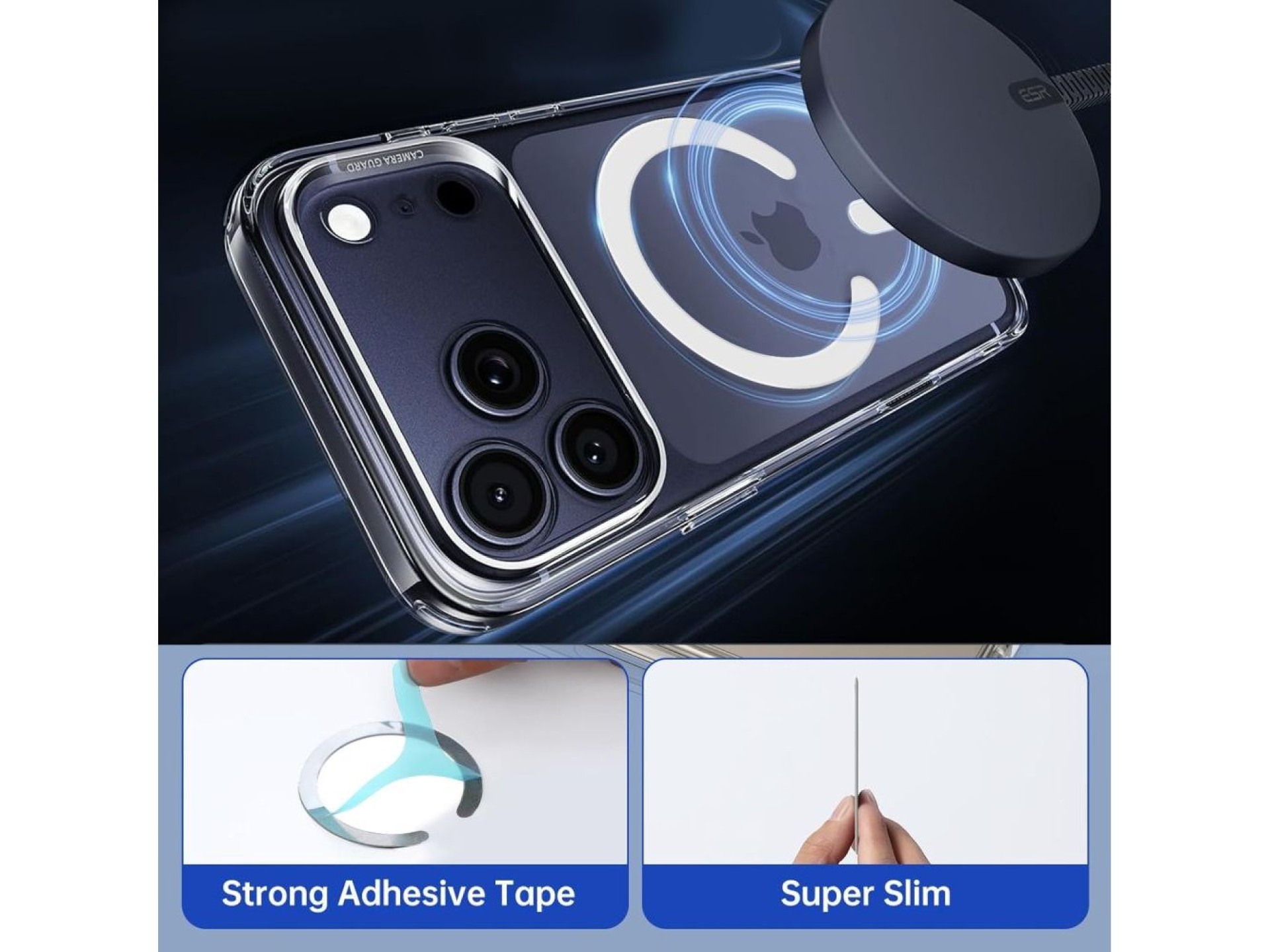 Anillo magnético MagSafe Tech-Protect MMP-200 para teléfono - Blanco