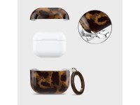Capa Tech-Protect Lamano para AirPods 4 - marrom e preta