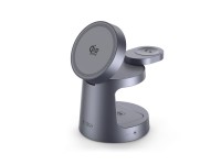 Tech-Protect QI2.2-25W-A48 3in1 Magnetic Wireless Charger - Navy Blue Tech-Protect QI2.2-25W-A48 3in1 Magnetic Wireless Charger - Navy Blue