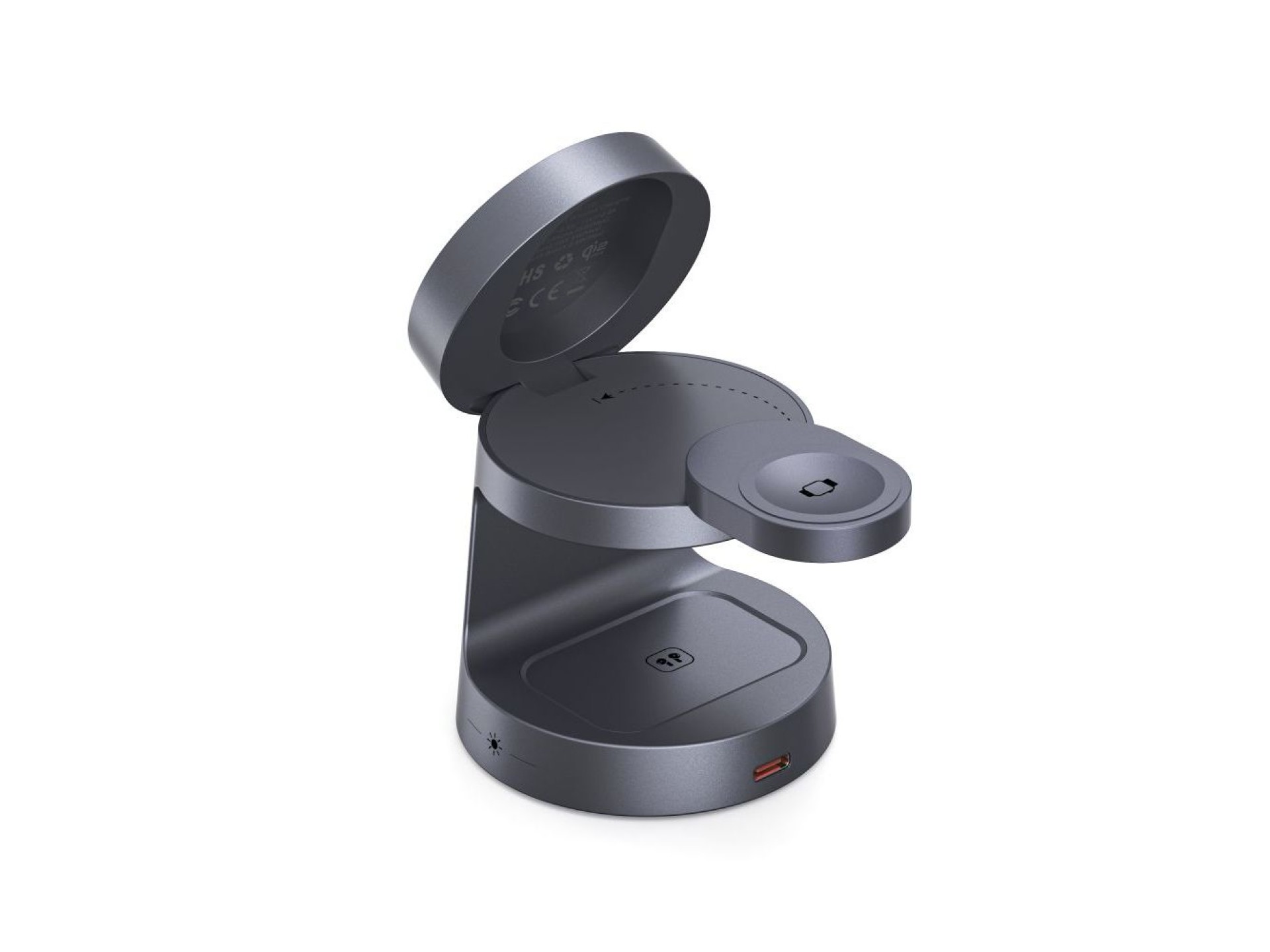 Tech-Protect QI2.2-25W-A48 3in1 Magnetic Wireless Charger - Navy Blue