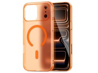 Funda MagSafe Tech-Protect Magslim para iPhone 17 Pro - Naranja Funda MagSafe Tech-Protect Magslim para iPhone 17 Pro - Naranja