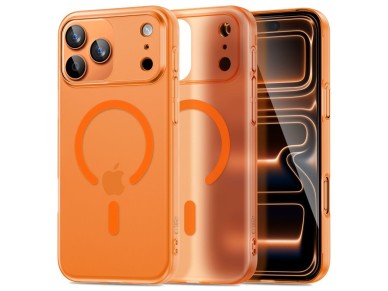 Tech-Protect Magslim MagSafe Case for iPhone 17 Pro Max - Orange Tech-Protect Magslim MagSafe Case for iPhone 17 Pro Max - Orange