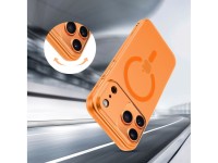 Capa Tech-Protect Magslim MagSafe para iPhone 17 Pro Max - Laranja Capa Tech-Protect Magslim MagSafe para iPhone 17 Pro Max - Laranja