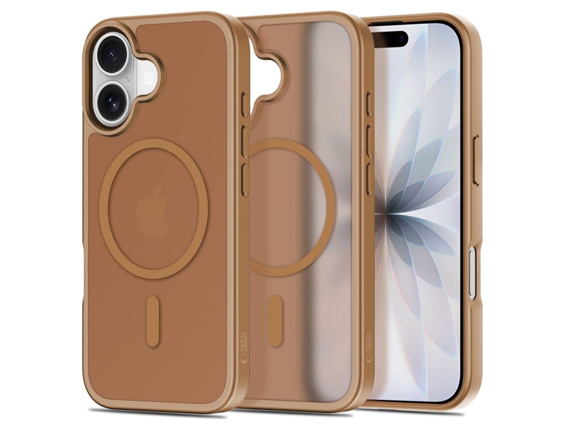 Tech-Protect BasicMag MagSafe Case for iPhone 17 - Brown