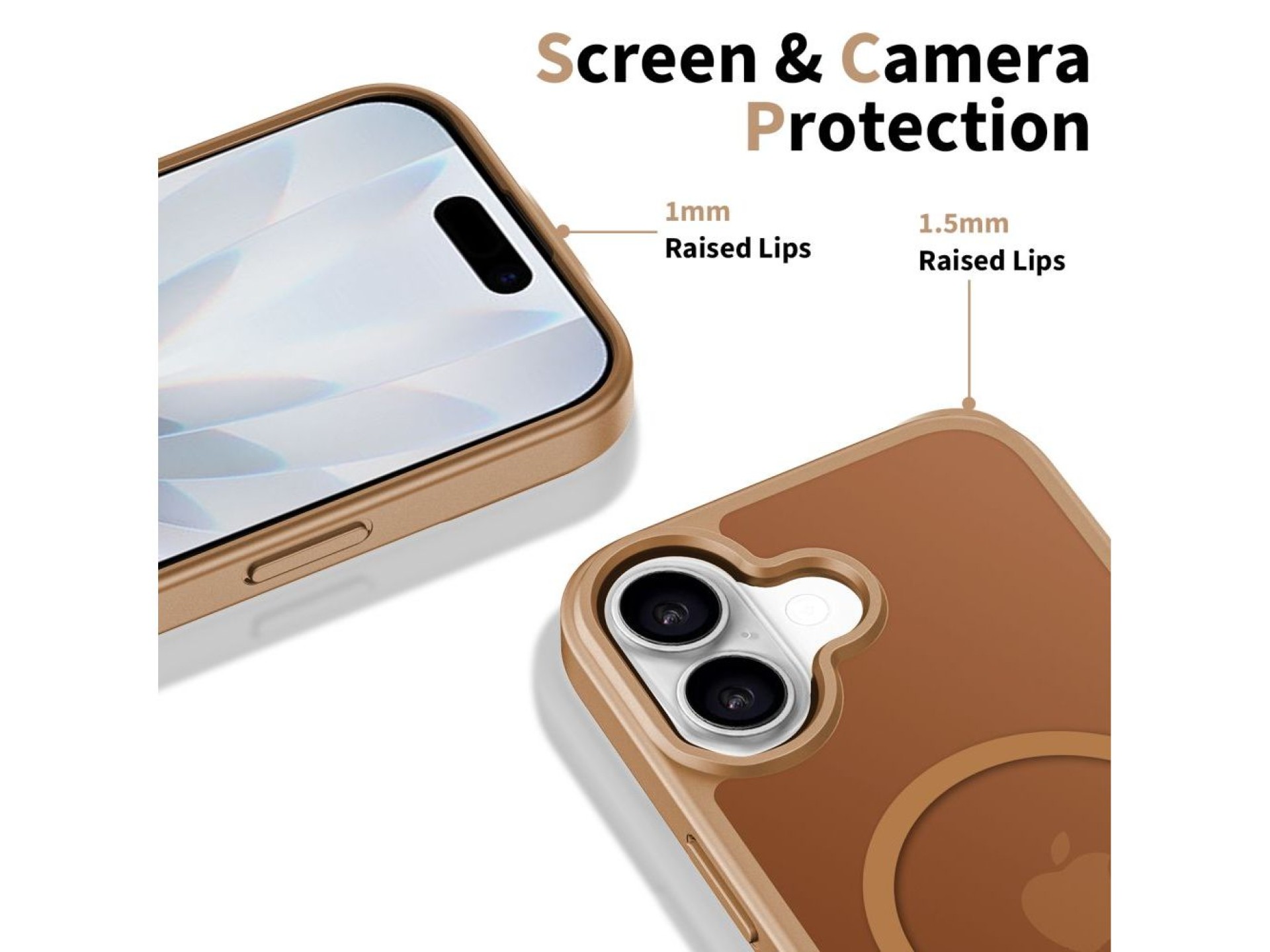 Tech-Protect BasicMag MagSafe Case for iPhone 17 - Brown