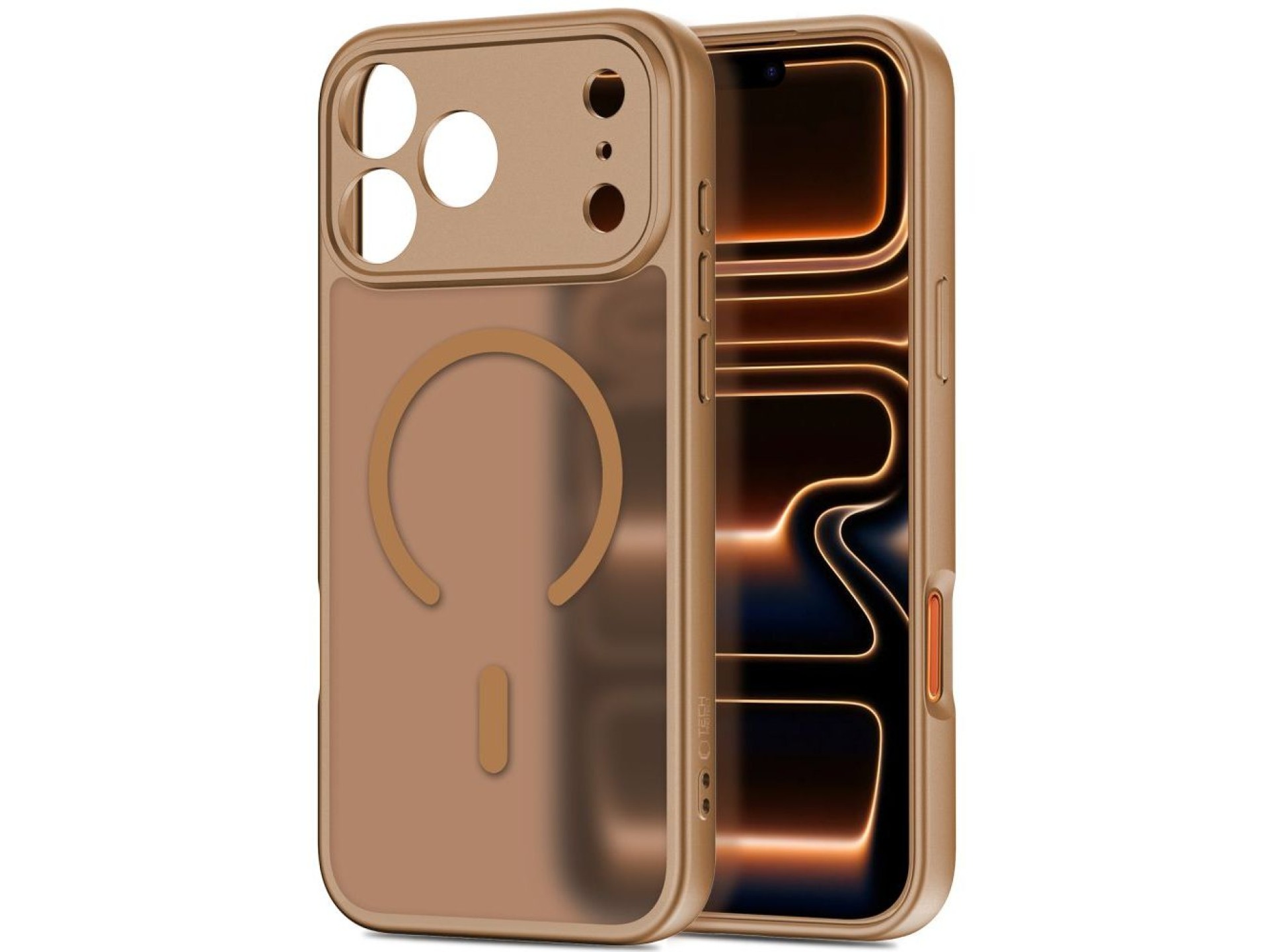 Tech-Protect BasicMag MagSafe Case for iPhone 17 Pro - Brown