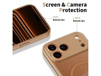 Tech-Protect BasicMag MagSafe Case for iPhone 17 Pro - Brown Tech-Protect BasicMag MagSafe Case for iPhone 17 Pro - Brown