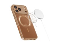 Tech-Protect BasicMag MagSafe Case for iPhone 17 Pro Max - Brown Tech-Protect BasicMag MagSafe Case for iPhone 17 Pro Max - Brown