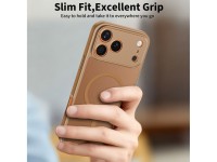 Tech-Protect BasicMag MagSafe Case for iPhone 17 Pro Max - Brown Tech-Protect BasicMag MagSafe Case for iPhone 17 Pro Max - Brown