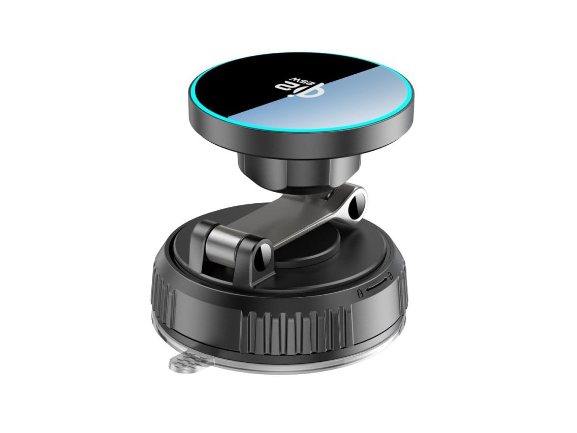 Tech-Protect V8 Magnetic MagSafe 25W Car Charger - Black