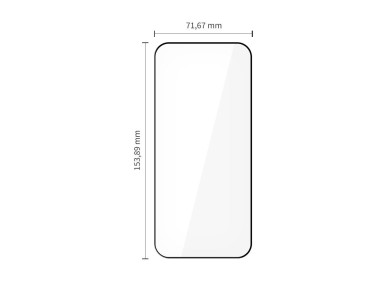 Tech-Protect Glass Fit+ 2-pack for Xiaomi Poco F8 Pro - black Tech-Protect Glass Fit+ 2-pack for Xiaomi Poco F8 Pro - black