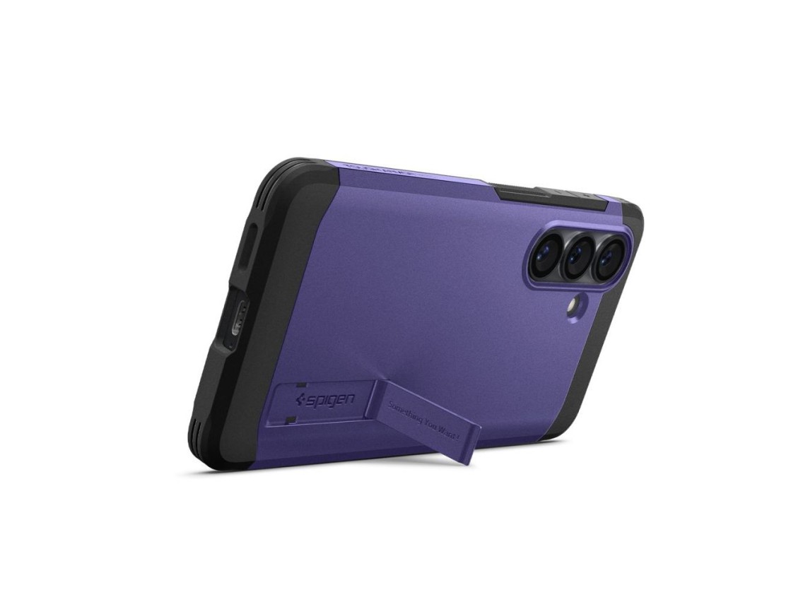 Capa Spigen Tough Armor Mag MagSafe para Samsung Galaxy S26 - Roxa