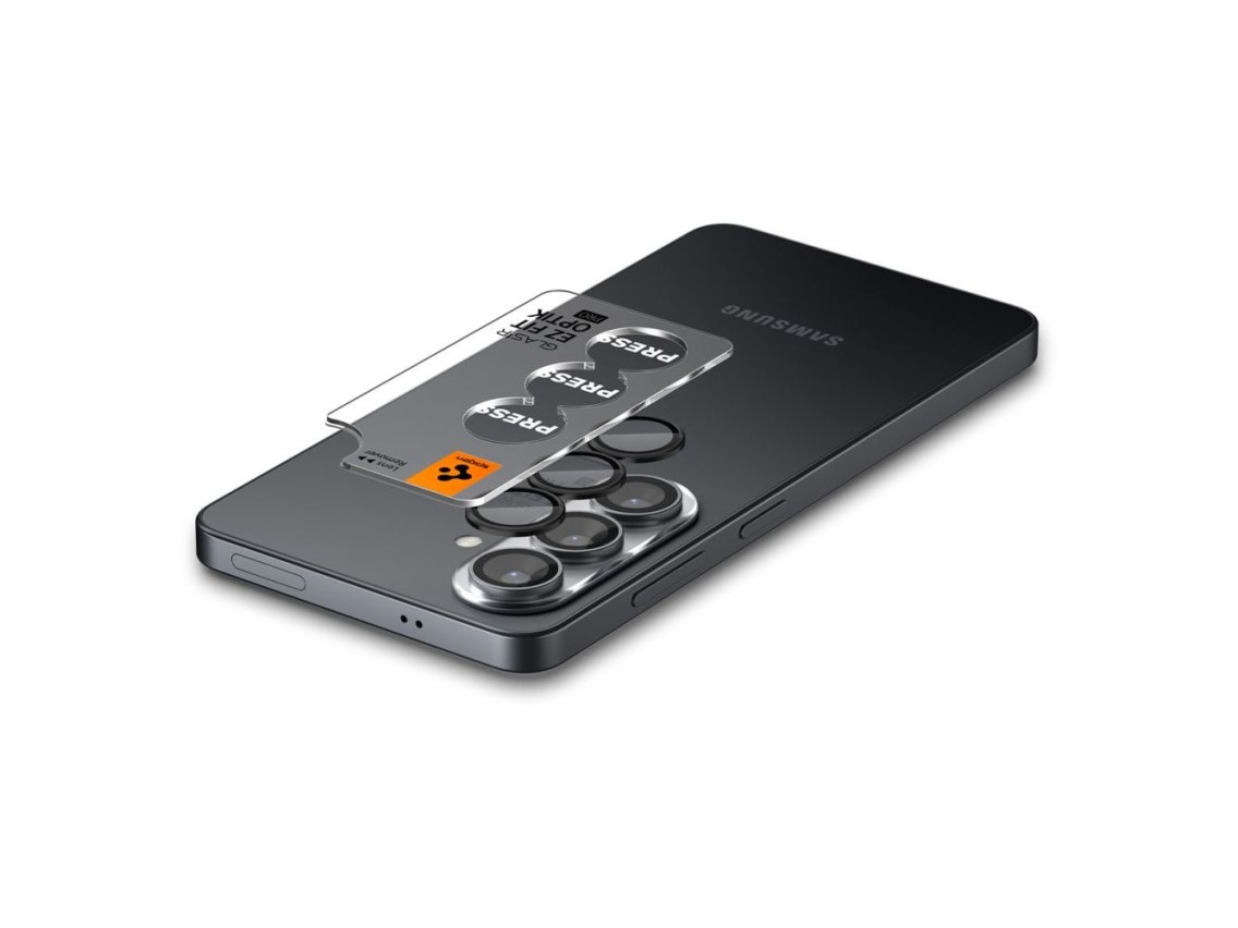 Spigen Glas.Tr Ez Fit Optik Pro HD Camera Cover 2-pack for Samsung Galaxy S26 - Black