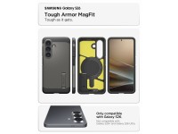 Funda Spigen Tough Armor MagSafe para Samsung Galaxy S26 - Gris Funda Spigen Tough Armor MagSafe para Samsung Galaxy S26 - Gris