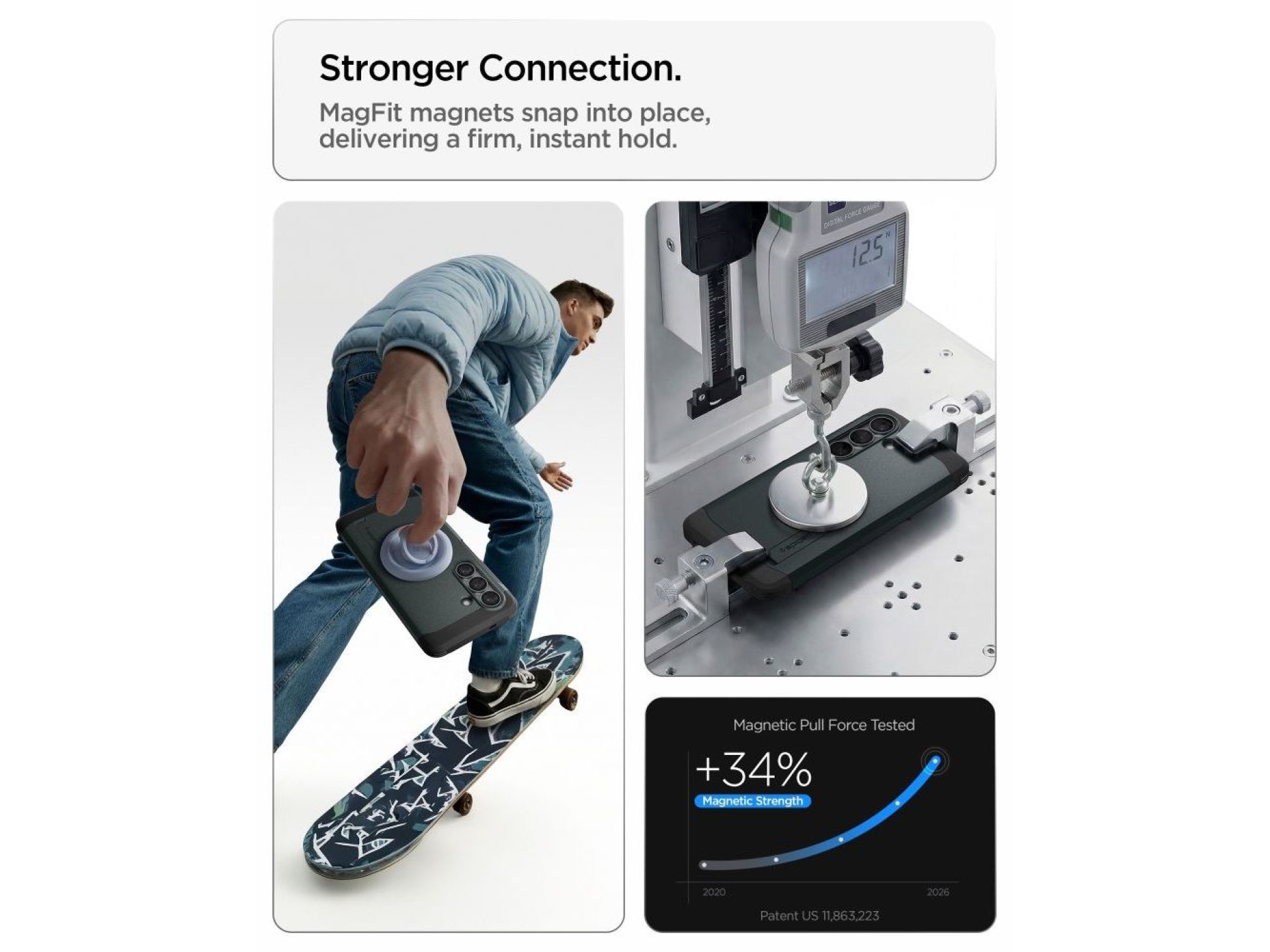 Spigen Tough Armor Mag MagSafe Case for Samsung Galaxy S26 - Green
