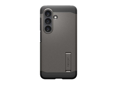 Funda Spigen Tough Armor MagSafe para Samsung Galaxy S26 - Gris