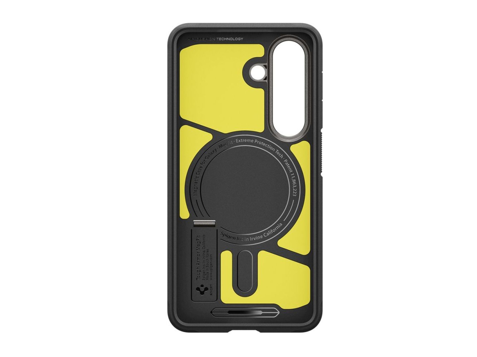 Funda Spigen Tough Armor MagSafe para Samsung Galaxy S26 - Gris