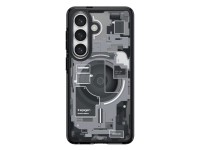 Capa Spigen Ultra Hybrid Mag MagSafe para Samsung Galaxy S26 Zero One - Preto Transparente Capa Spigen Ultra Hybrid Mag MagSafe para Samsung Galaxy S26 Zero One - Preto Transparente