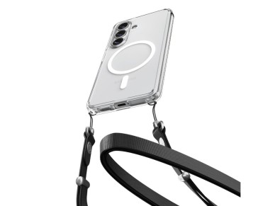 Spigen Ultra Hybrid Mag MagSafe Case for Samsung Galaxy S26 - Clear and White Spigen Ultra Hybrid Mag MagSafe Case for Samsung Galaxy S26 - Clear and White