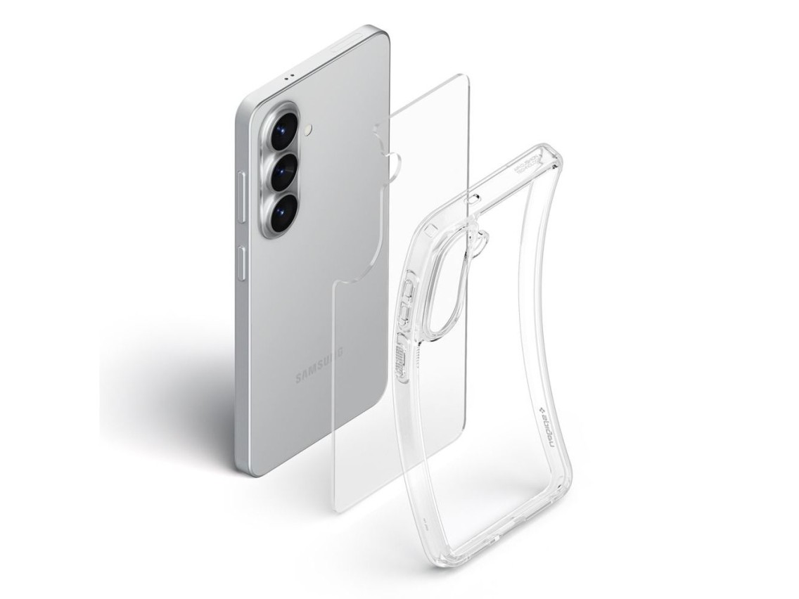 Funda Spigen Ultra Hybrid para Samsung Galaxy S26 - Transparente