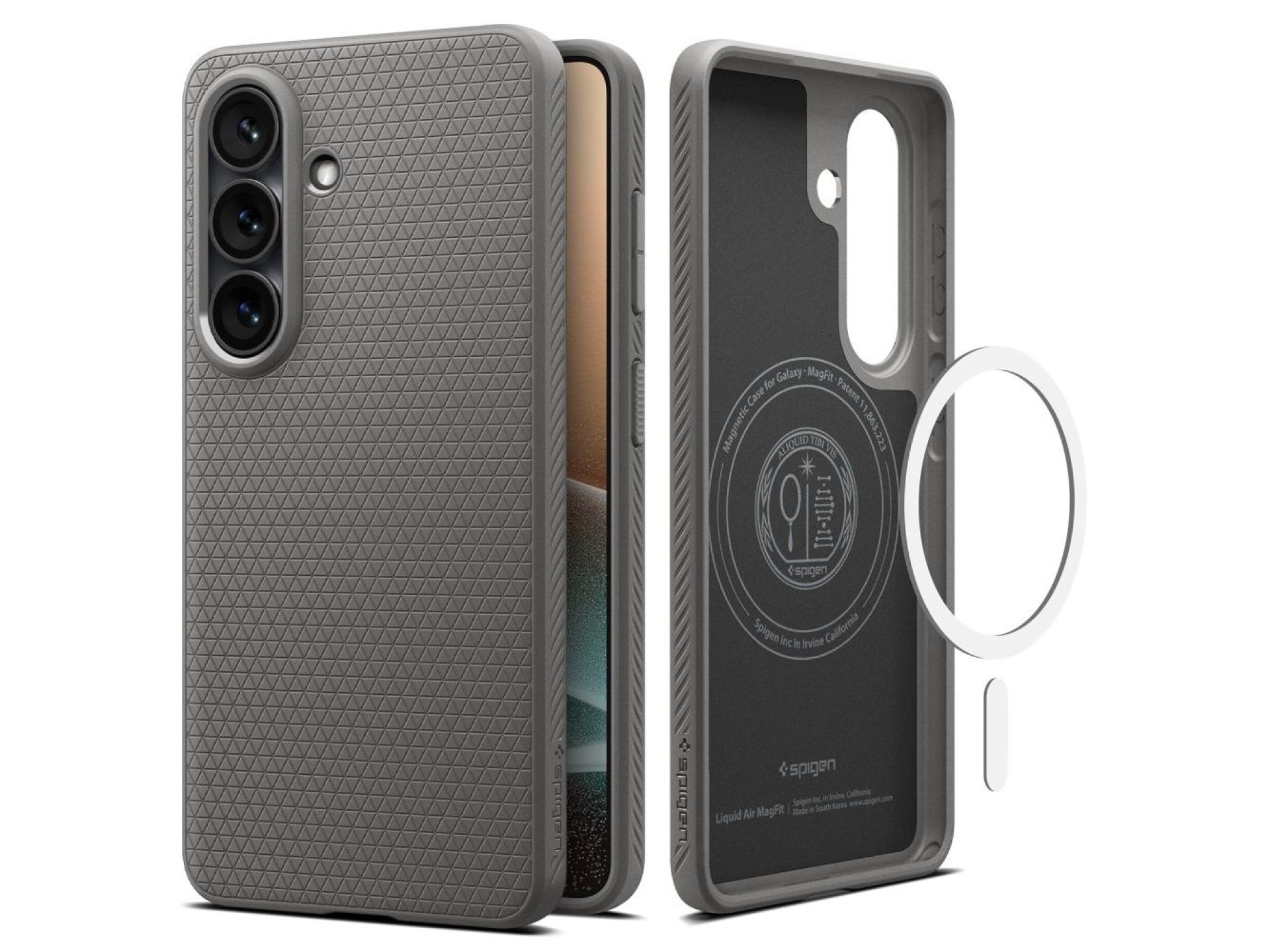 Spigen Liquid Air Mag MagSafe Case for Samsung Galaxy S26+ - Gray