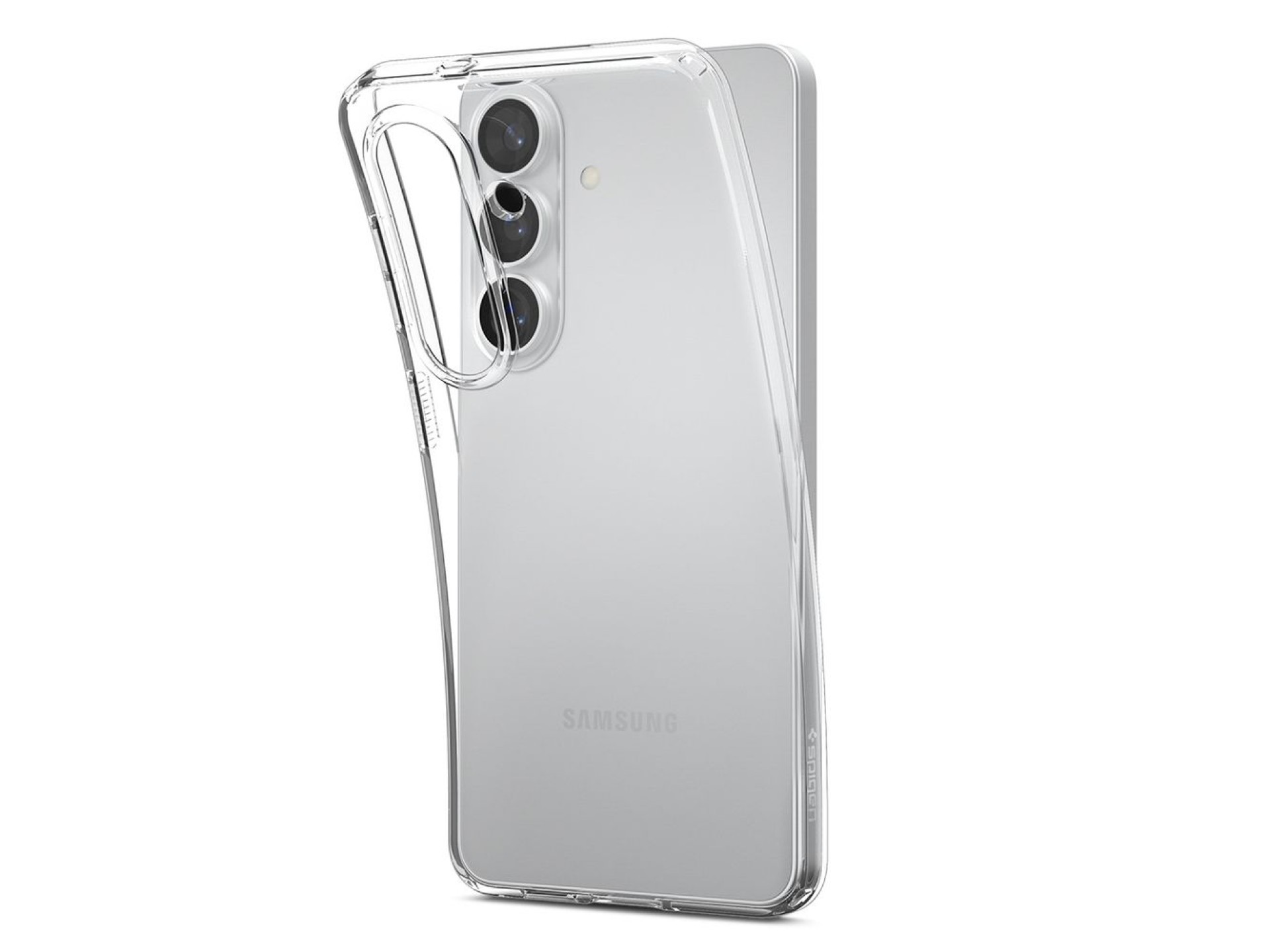 Funda de cristal líquido Spigen para Samsung Galaxy S26+ - Transparente