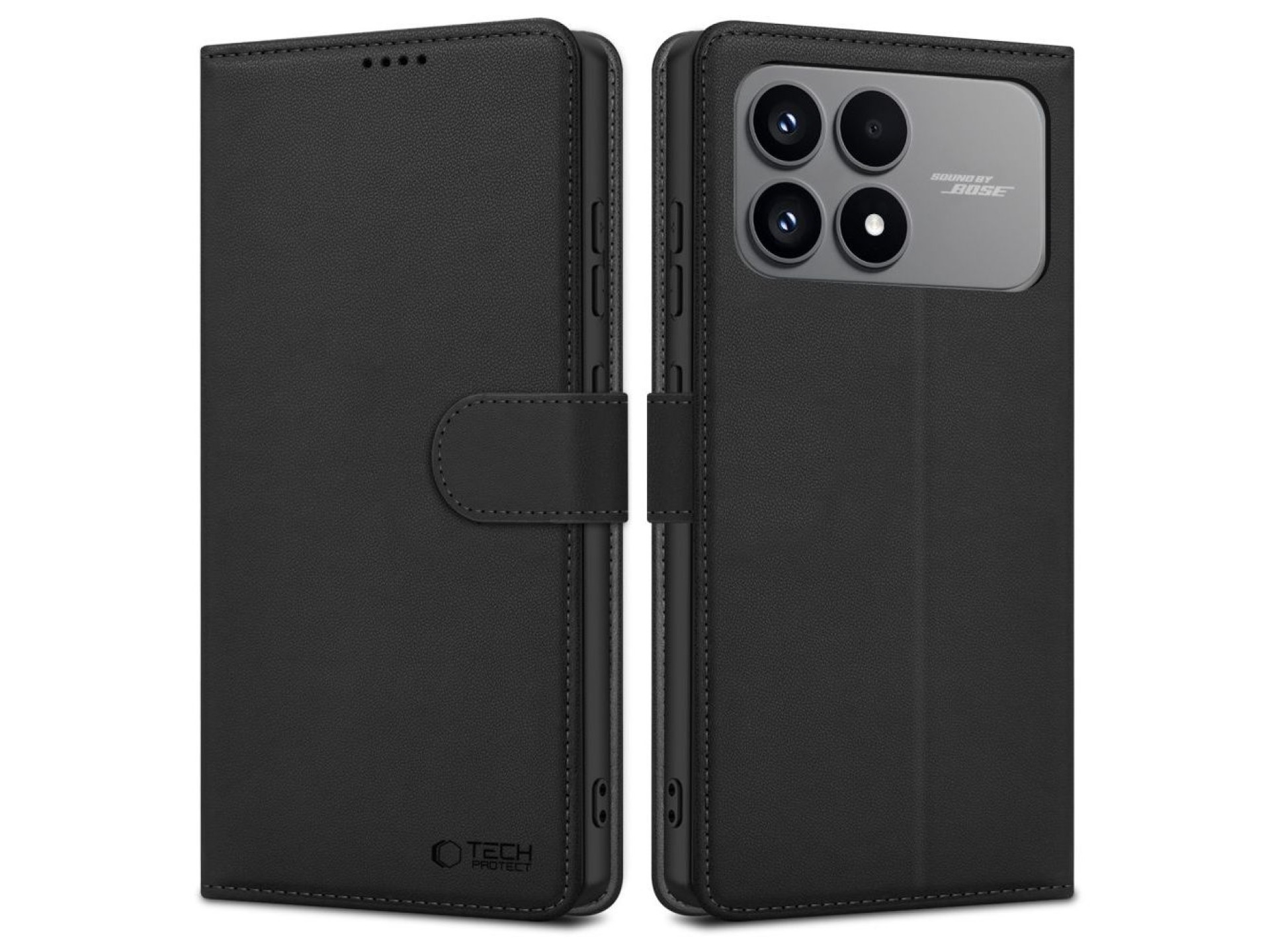 Tech-Protect Wallet Case for Xiaomi Poco F8 - Black