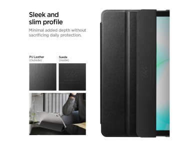 Spigen Smart Fold Case for Samsung Galaxy Tab A9 / A11 - Black