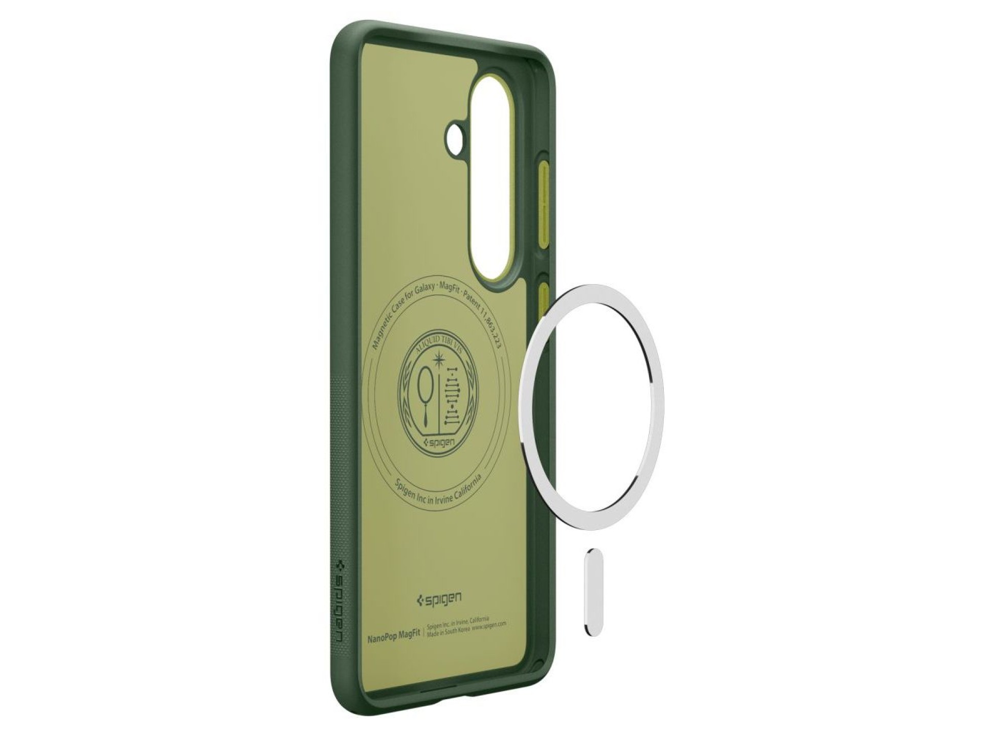 Funda Spigen Nano Pop Mag MagSafe para Samsung Galaxy S26 - Verde