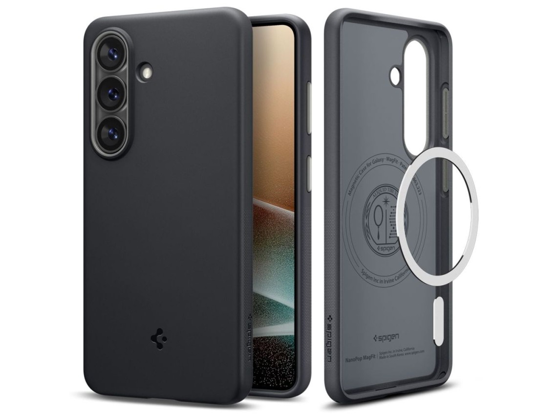 Spigen Nano Pop Mag MagSafe Case for Samsung Galaxy S26 - Black