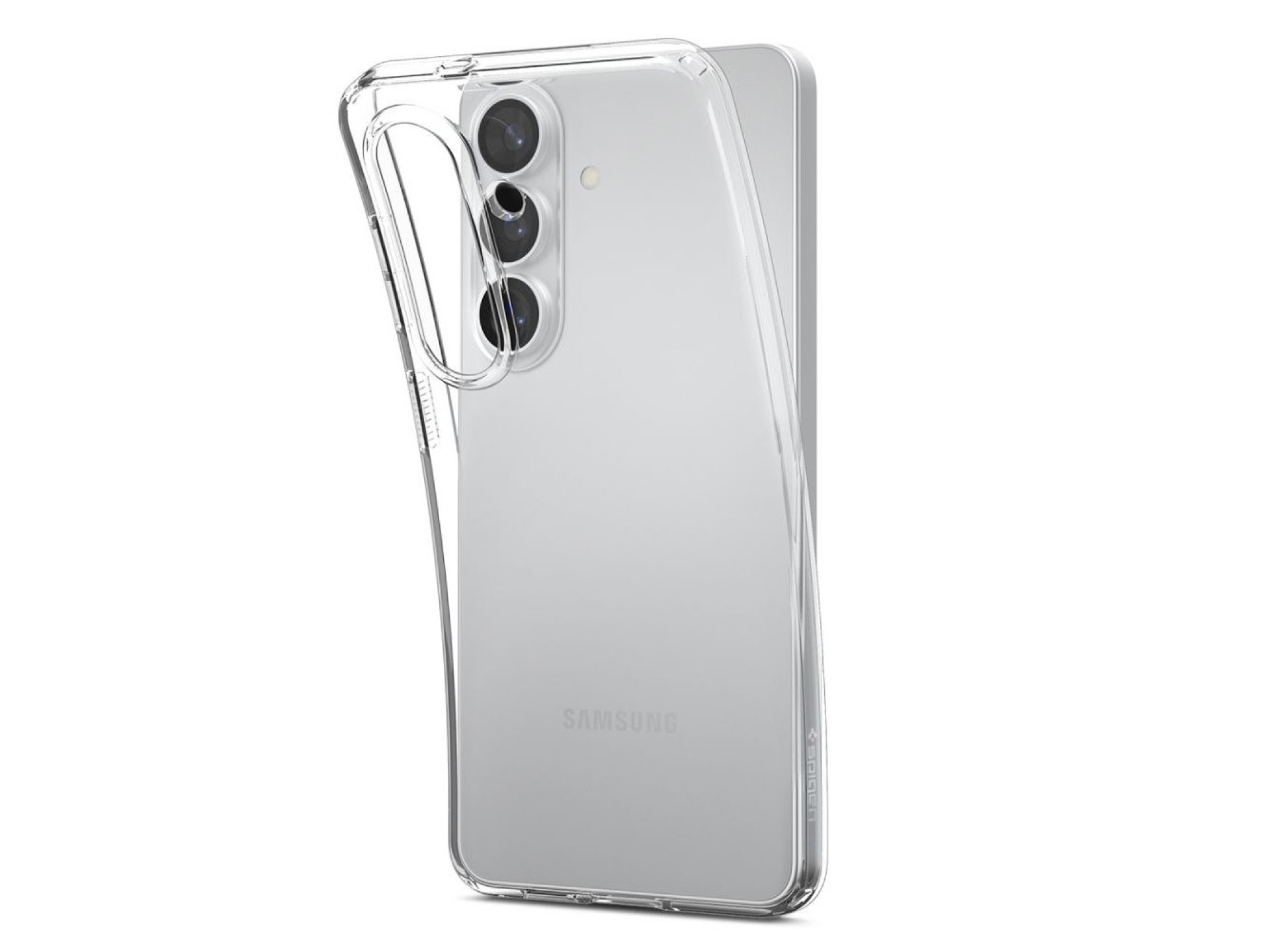 Funda de cristal líquido Spigen para Samsung Galaxy S26 - Transparente