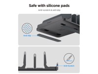 Organizador de mesa Spigen LD208S4 para laptops, tablets, smartphones e teclados - Cinza Organizador de mesa Spigen LD208S4 para laptops, tablets, smartphones e teclados - Cinza