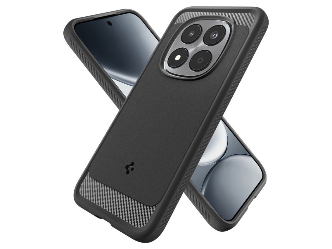 Spigen Rugged Armor case for Xiaomi Redmi Note 15 Pro 5G - black