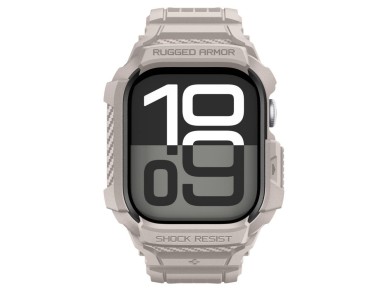 Correa Spigen Rugged Armor Pro V2 para Apple Watch (46 mm) - Beige