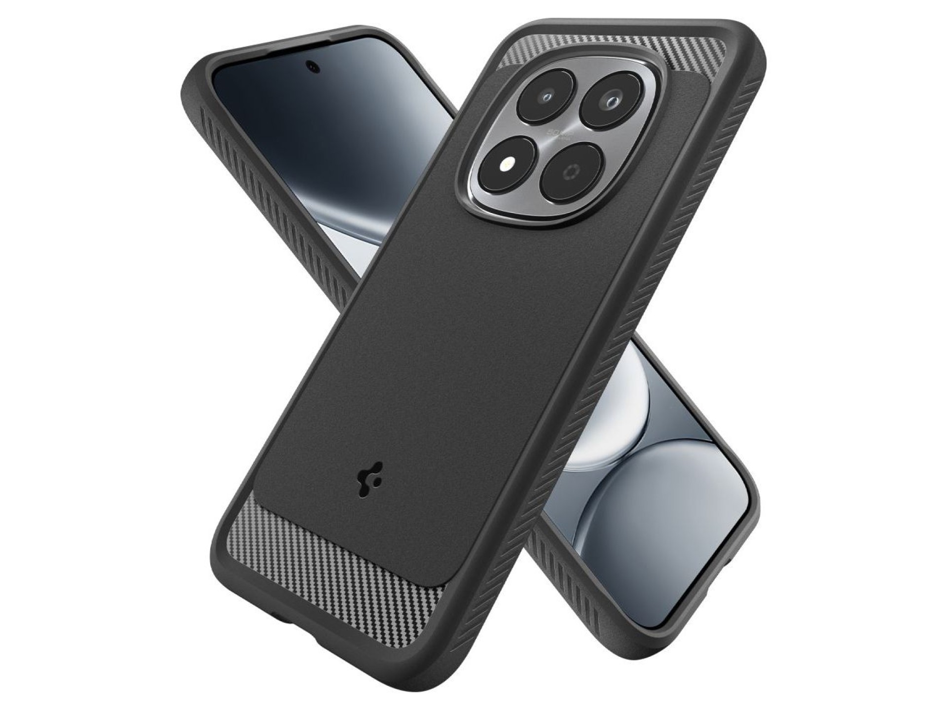 Spigen Rugged Armor case for Xiaomi Redmi Note 15 Pro 5G - black