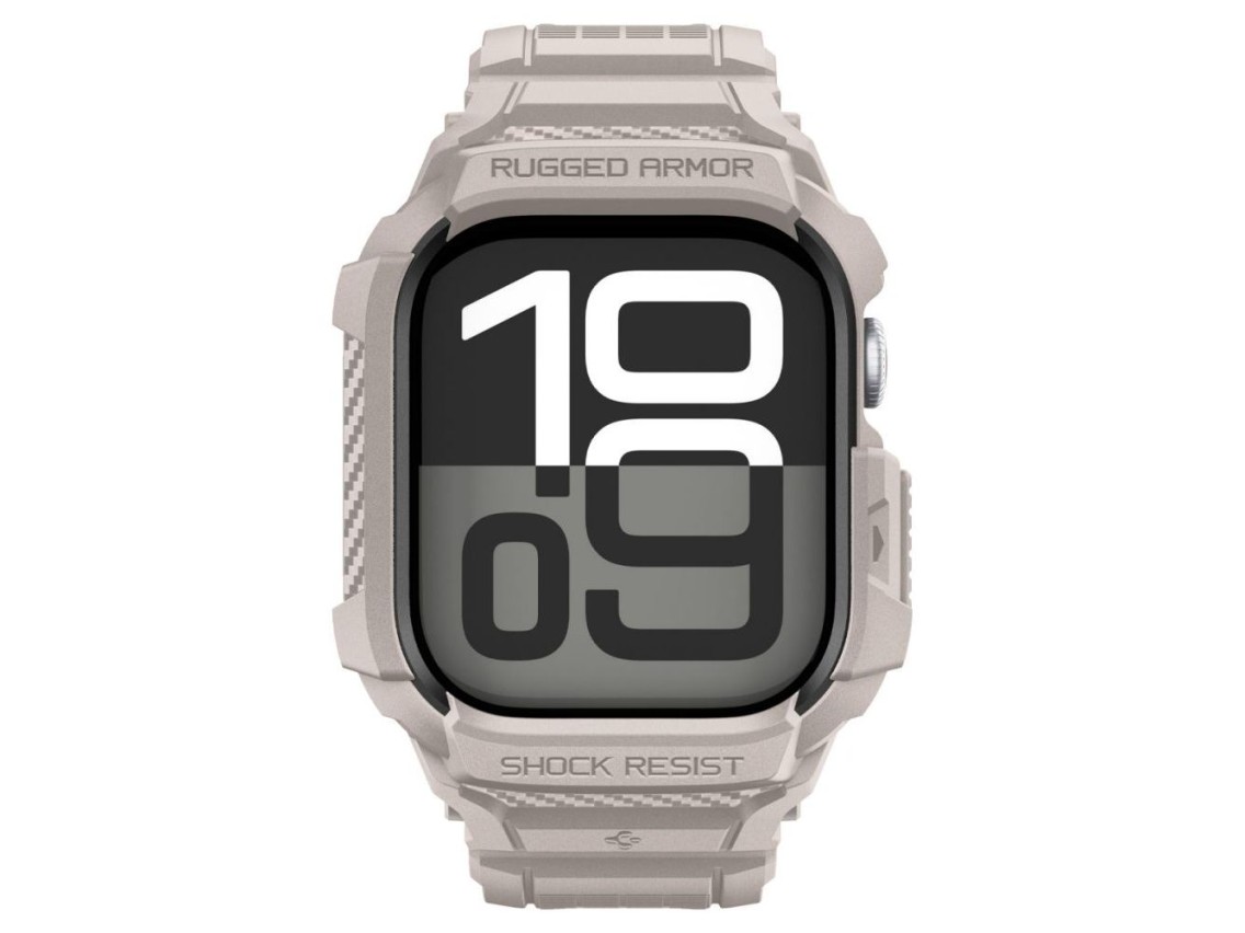 Correa Spigen Rugged Armor Pro V2 para Apple Watch (46 mm) - Beige