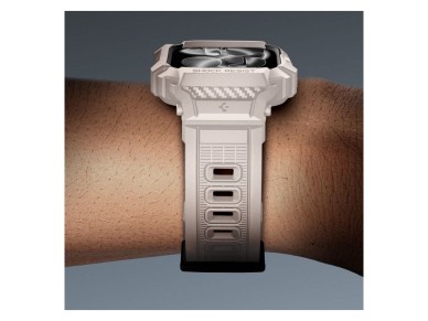 Correa Spigen Rugged Armor Pro V2 para Apple Watch (46 mm) - Beige