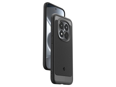 Capa Spigen Rugged Armor para Xiaomi Redmi Note 15 Pro 5G - preta
