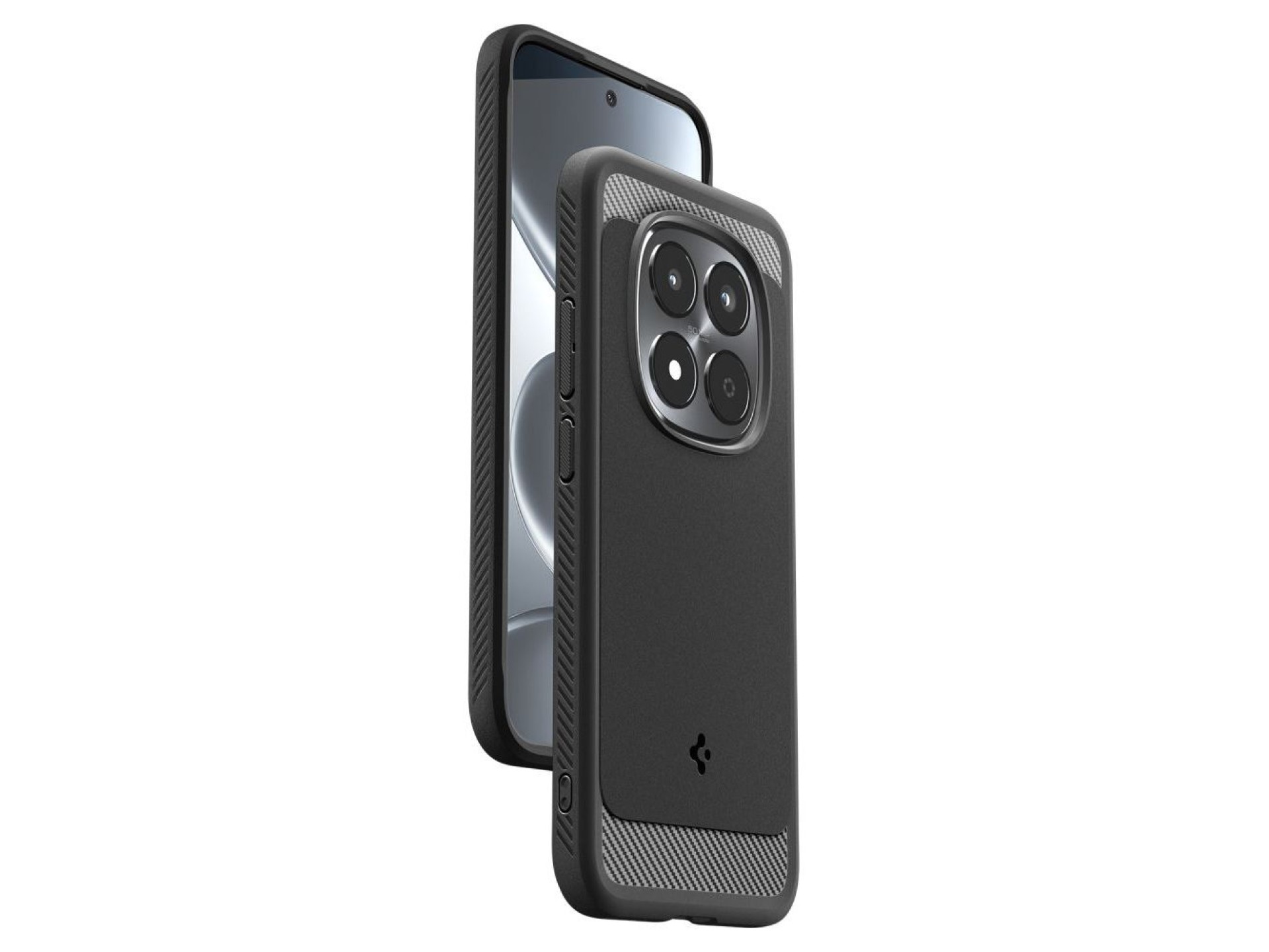 Spigen Rugged Armor case for Xiaomi Redmi Note 15 Pro 5G - black