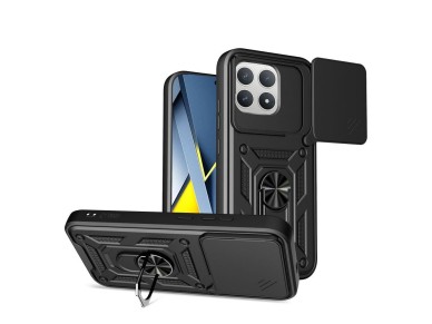 Tech-Protect CamShield Pro Case for Xiaomi Poco F8 - Black