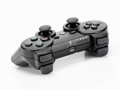 Mando USB con cable Techancy TX1705 para PS3 con vibraci�n
