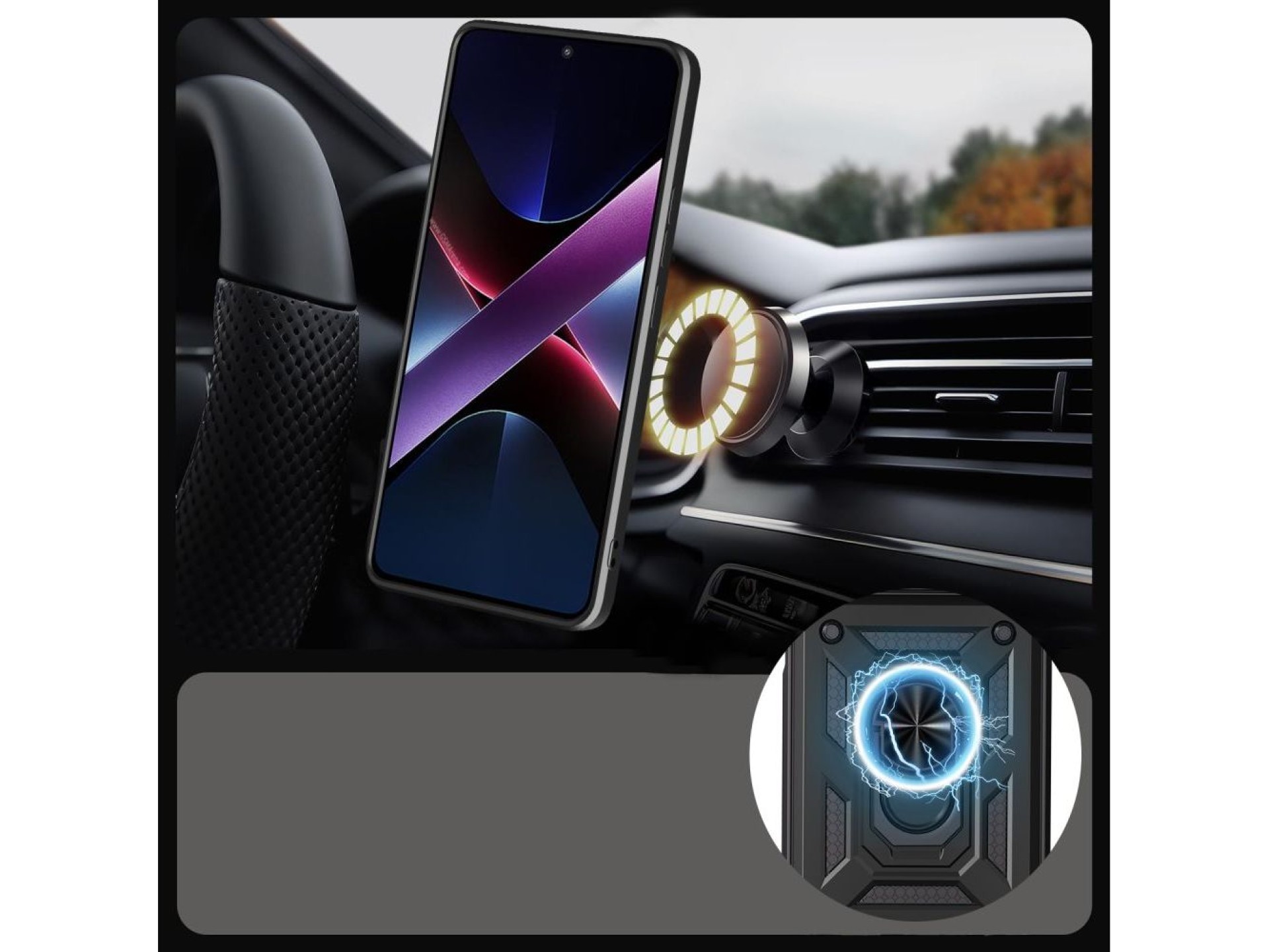 Capa Tech-Protect CamShield Pro para Xiaomi Poco F8 - Preta