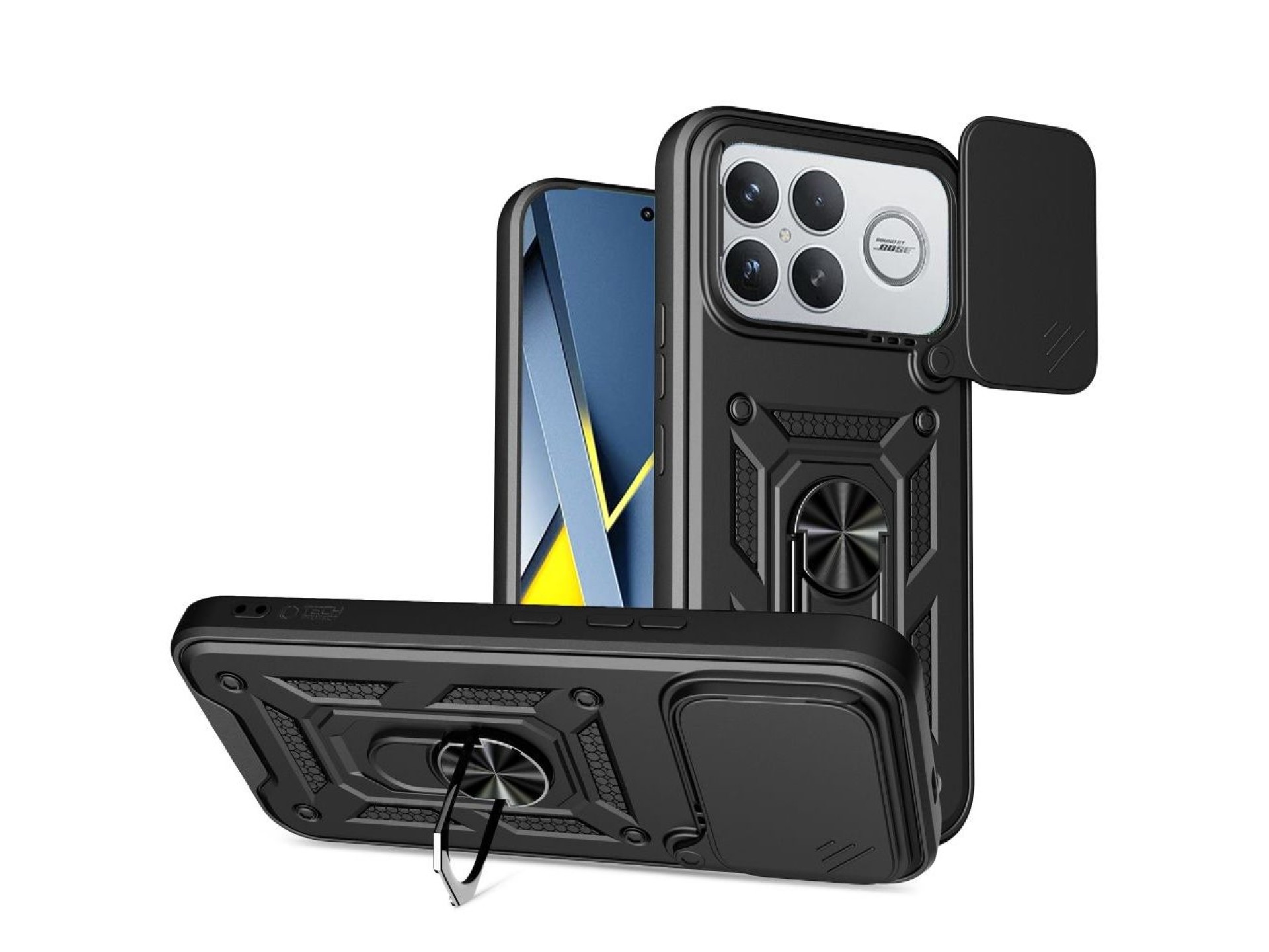 Capa Tech-Protect CamShield Pro para Xiaomi Poco F8 Ultra - Preta